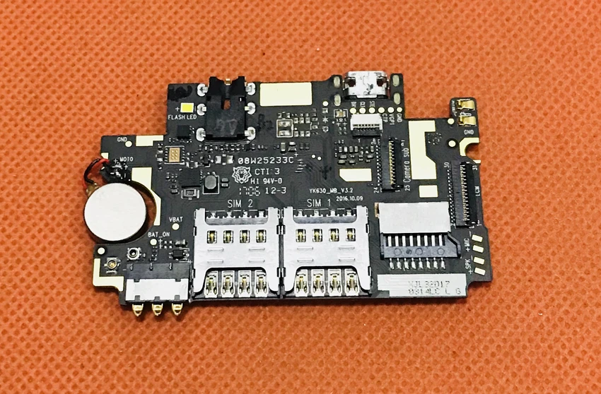 

Used Original mainboard 2G RAM+16G ROM Motherboard for OUKITEL C5 MTK6580 Quad Core Free shipping