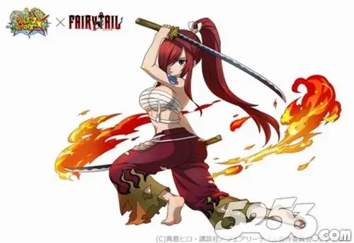 Fairy Tail Erza Scarlet Cosplay costum Kostüm Sword Schwert neu