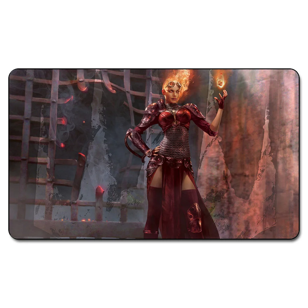 

Chandra Magic The Gathering Many Choice Magic Game Custom Playmat,Board Games MGT Play Mat,Custom Big Mousepad with Free Bag