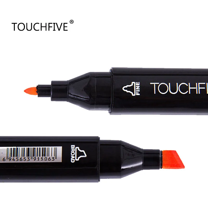 TOUCHFIVE 32 цвета двусторонние художественные маркеры авторучка масляные спиртовые