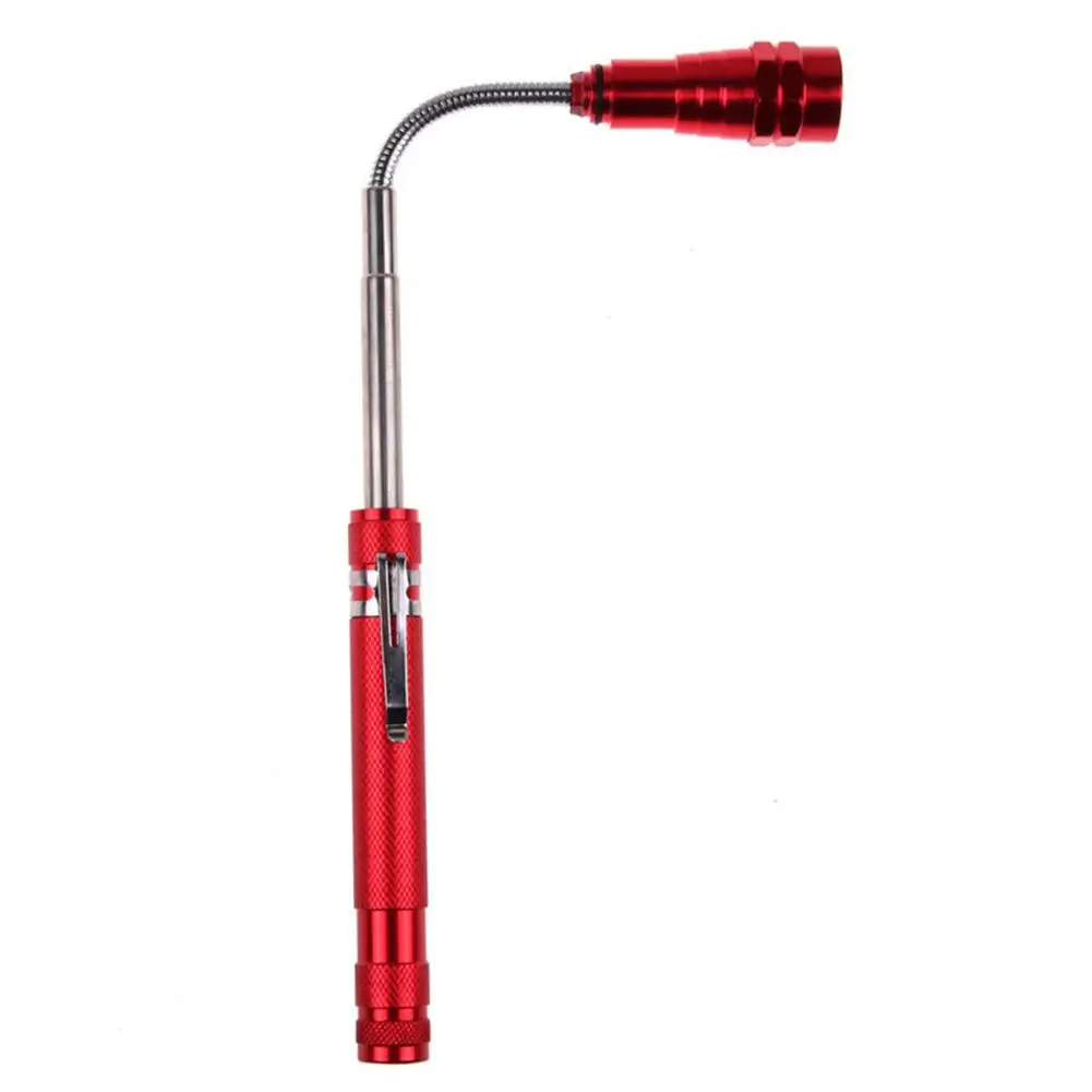Pick up Retractable LED Flashlight Telescopic Extending Torch
