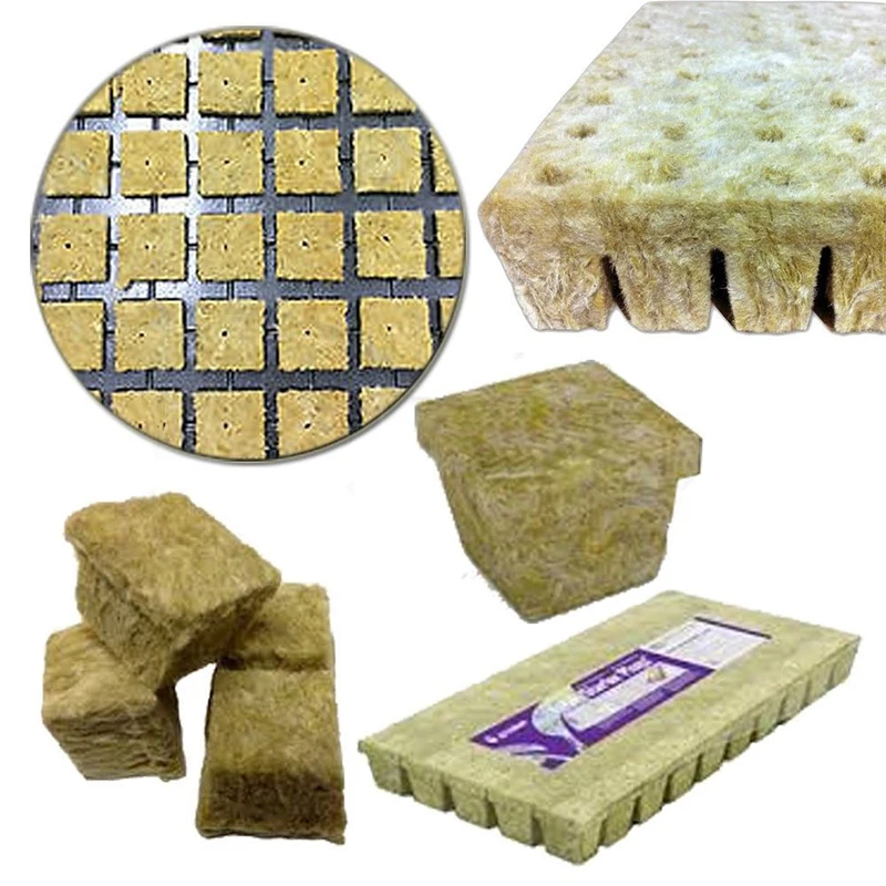 

All-purpose Rock Wool Cubes Pot Culture New Arrival Hydroponic Grow Mini Blocks Compress Base Garden Supplies Home Dropshipping