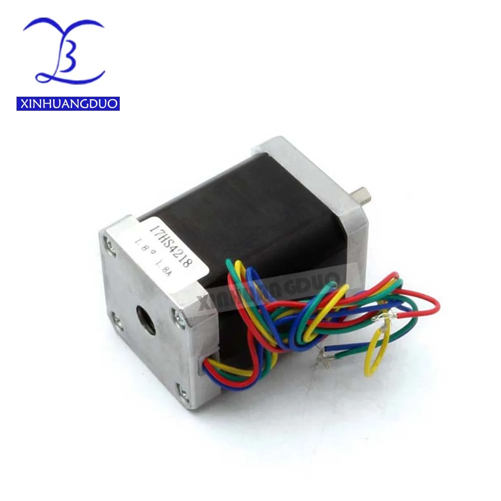 Шаговый двигатель Nema 17 60 мм 17HS4218 42bygh 1.8A 65Ncm CE ROSH CNC лазерный измельчитель пены