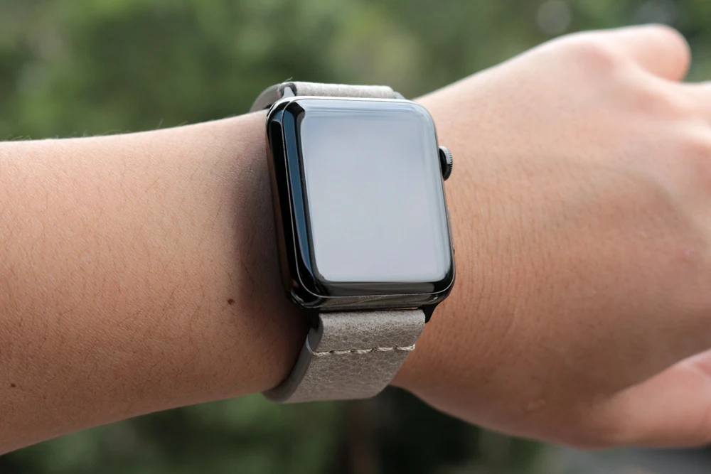 Ремешок URVOI для apple watch series 5/4/3/2 из мягкой телячьей кожи ремешок iwatch удобный