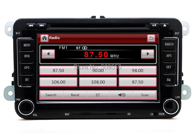 Rns510 2din " экран canbus автомобильный DVD с gps навигацией для VW JETTA PASSAT/B6/CC GOLF 5/6 POLO Touran Tiguan Caddy SEAT