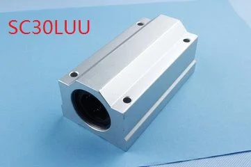 

1pcs SC30LUU SCS30LUU long type linear case unit linear ball bearing sliding block for 30mm linear shaft CNC router parts