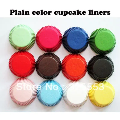 Fres Shipping 1000pcs Solid Color Standard Size Cupcake Liners Baking Paper Cups Muffin Cases Decorations Fres Shipping 1000pcs Solid Color Standard Size Cupcake Liners Baking Paper Cups Muffin Cases Decorations