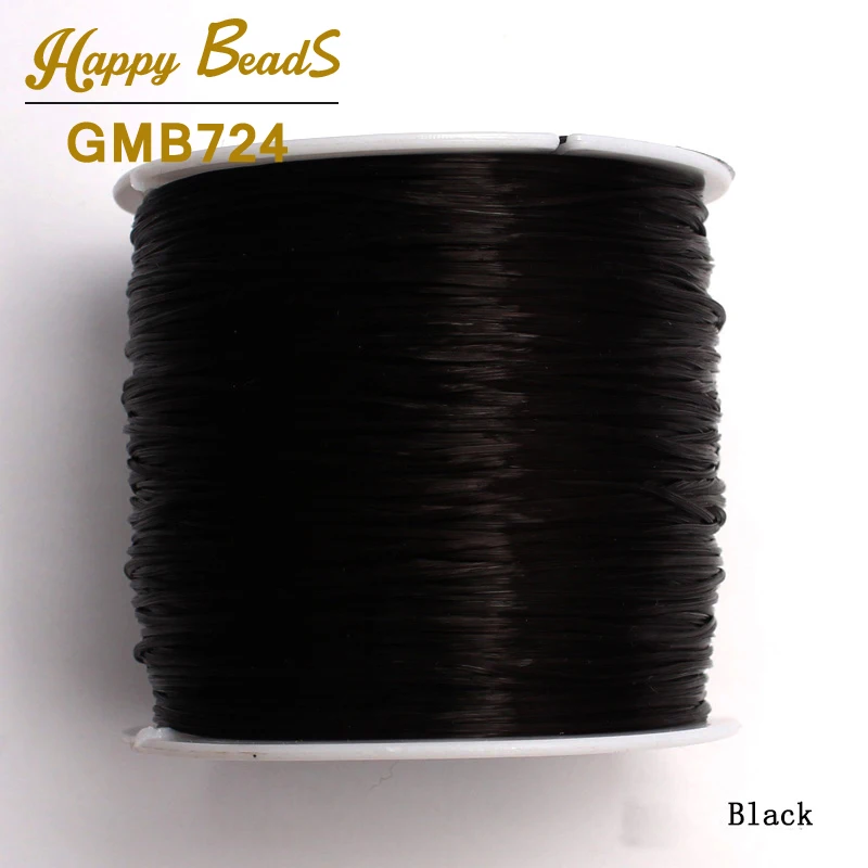 60 м/рулон эластичная нейлоновая нить 0 6 мм 10 цветов|elastic thread|cord stringthread elastic |