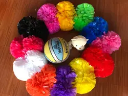 Pom poms 6 "металлическое золото Акция 1 лот