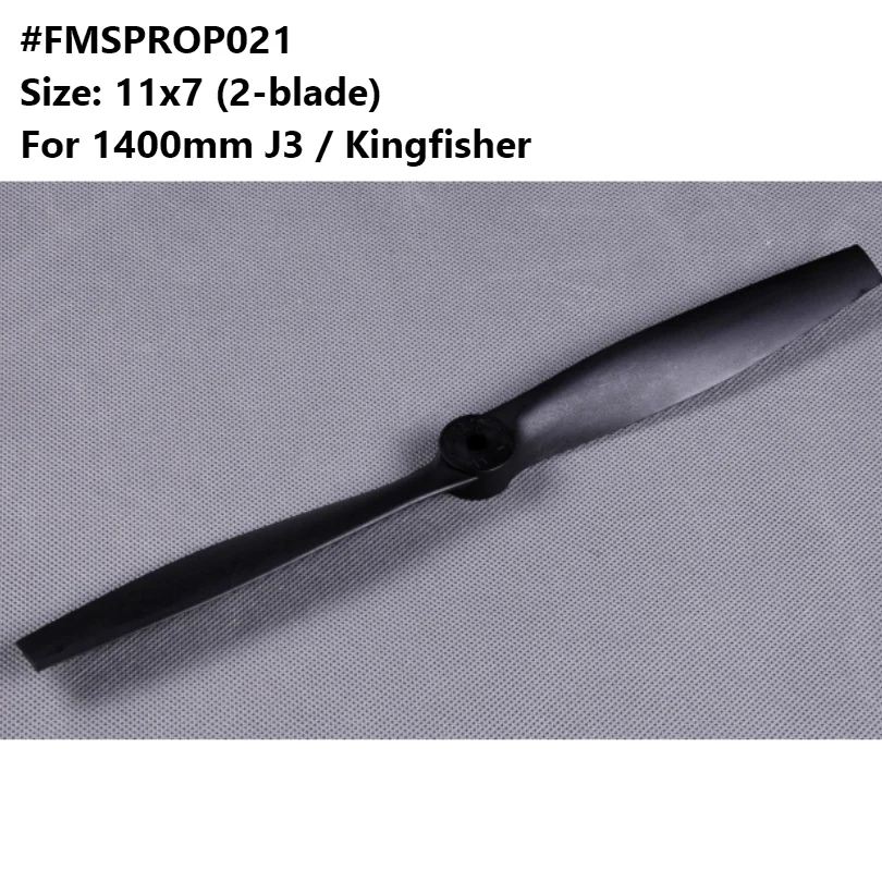 

FMSRC 1400mm 1.4m J3 Cub Piper Kingfisher Propeller 11x7 inch 2 blade PROP021 RC Airplane Model Plane Aircraft Avion Parts