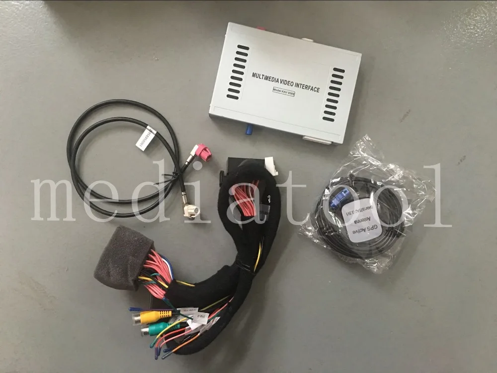 Excellent Free Add GPS Navigation In Car Camera Systems Video Interface For 2015 Volkswagen Golf 7 MIB1 System Parking Guidelines 3