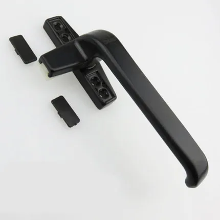 

Thickened plastic steel door and window handle with lock For Double Glazing Aluminum alloy door handle window handle latch locks