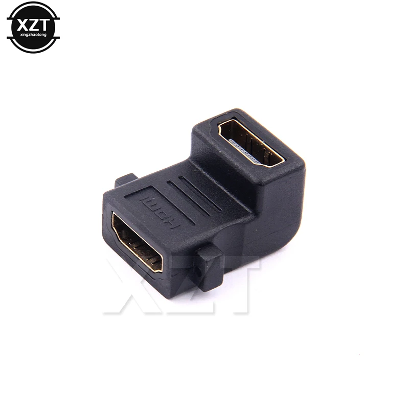 

HDMI Cable Adapter Converters 90 Degree Angle HDMI to HDMI Female for 1080P HDTV Cable Adaptor Extension Coupler Connector