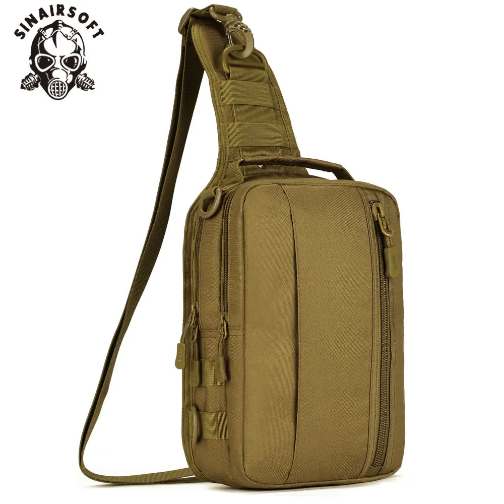 Военный тактический рюкзак SINAIRSOFT Molle нейлоновые рюкзаки через плечо для планшета