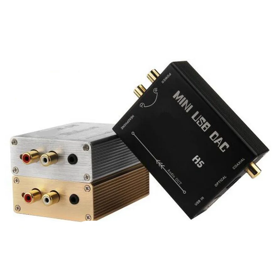 

new H5 HIFI USB to S/PDIF Converter DAC PCM2704 compatible with Windows2000 WIN7 WIN8 WIN10 MAC for