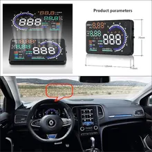 Автомобильный компьютерный экран дисплей проектор отражающее лобовое стекло для Renault Megane-безопасный экран вождения