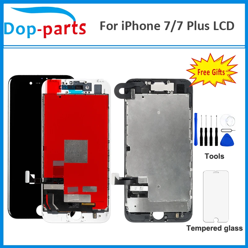 

Competely Factory OEM Full Set LCD For iPhone 7 7 plus LCD Display Touch Screen+Front camera Digitizer Assembly Replacement