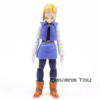 

Anime Dragon Ball Z Android NO. 18 Lazuli Moveable PVC Action Figure Collection Model Kids Toys Doll