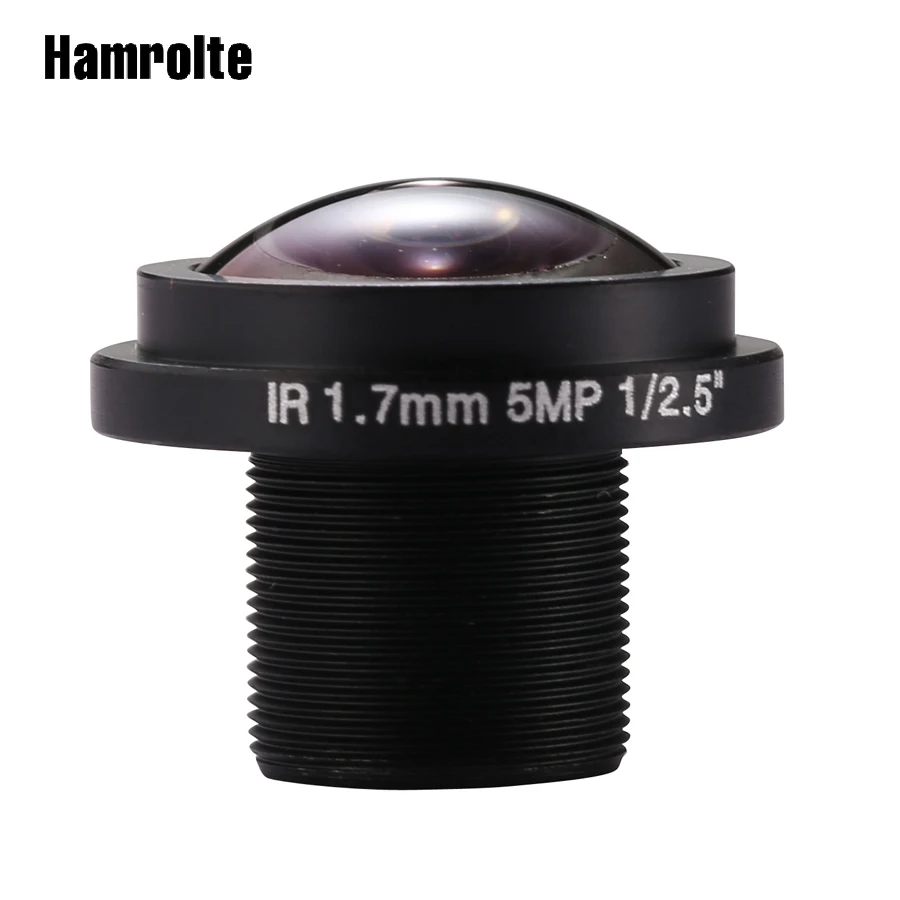Объектив видеонаблюдения Hamrolte 1/2 5 &quotM12 MTV крепление МП высокое разрешение 1 7 мм