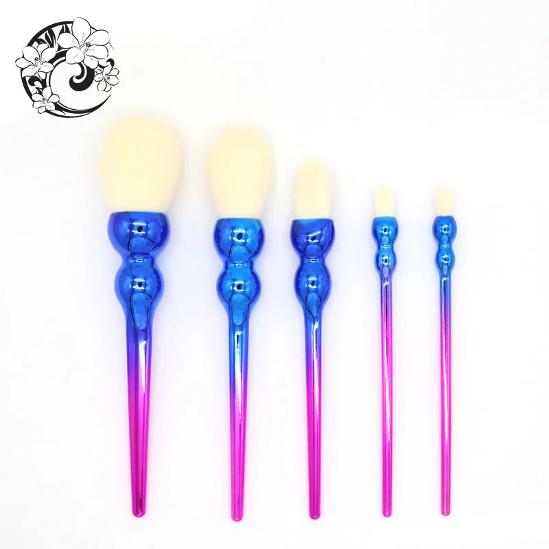 Профессиональный набор кистей для макияжа из 5 Pinceaux Maquillage Brochas Pincel|Аппликатор