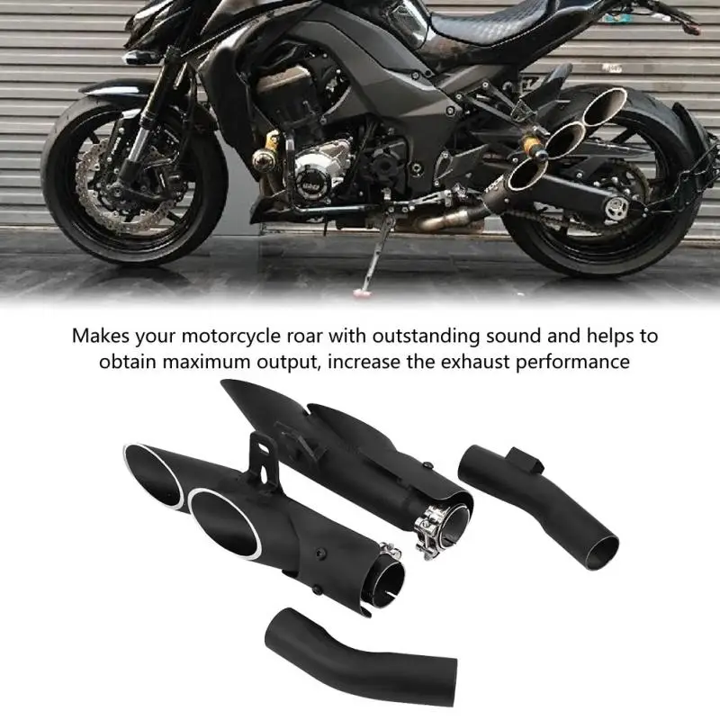 

Motorcycle Exhaust Middle Pipe Link Connect Muffler Stainless Steel for Kawasaki Z1000 2010 2011 - 2016 Motorcycle Accessories
