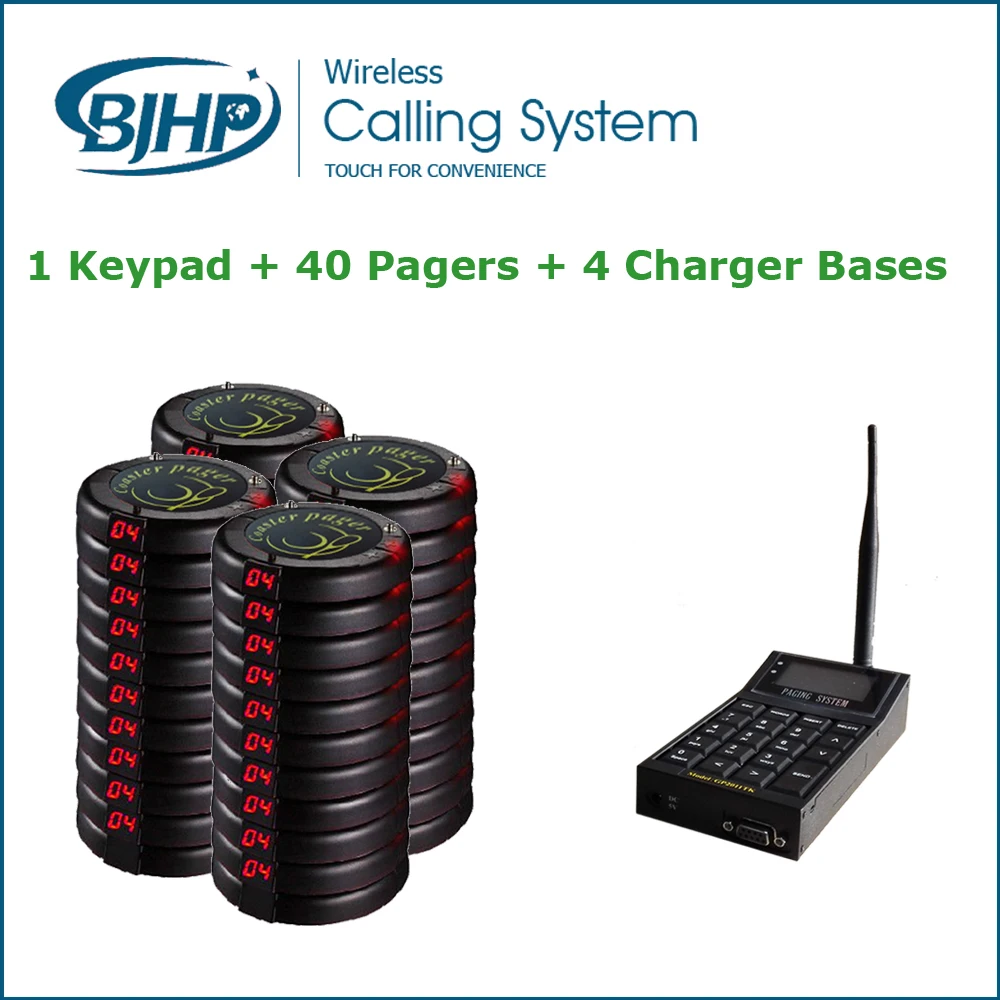 Restaurant Guest Paging System Wireless Ordering System(1 Keypad