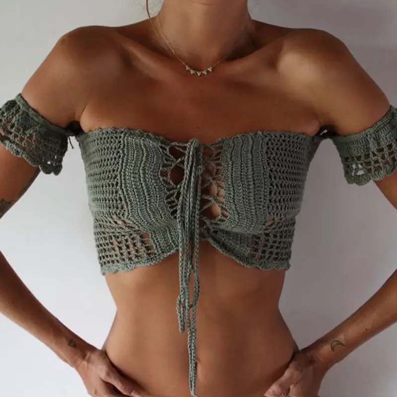 Женский трикотажный топ черный/белый/кофейный|regata feminina|spaghetti strap topknit crop |