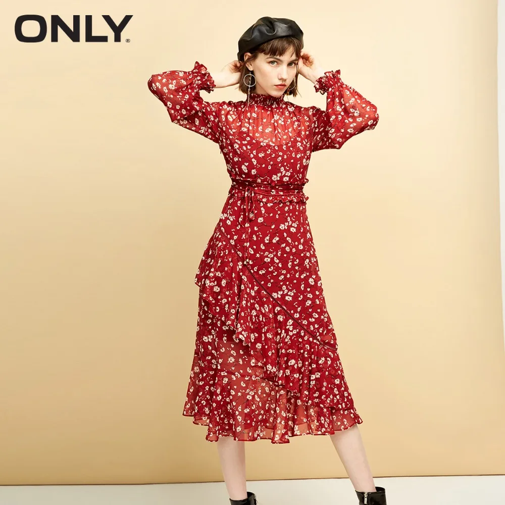 

ONLY Women's Printed Two-piece Chiffon Dress|118307586
