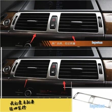 Lapetus Средний Кондиционер выходное отверстие украшение рамка Крышка отделка для BMW X5 E70 2009-2013X6 E71 2010