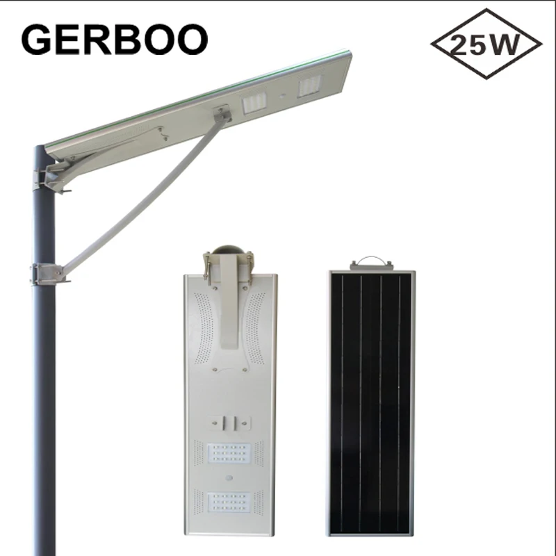 High Power Outdoor LED Solar Street Light 25 Watt LED