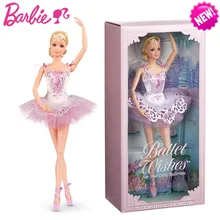 Barbie Original Doll Brand Collectible Doll Ballet Wish Doll Toy Princess Girl Birthday Present Girl Toys Gift Boneca Brinquedos 2018 barbie animal rescuer doll