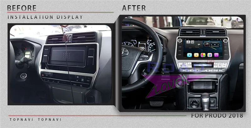 car multimedia For Toyota Prado 2018