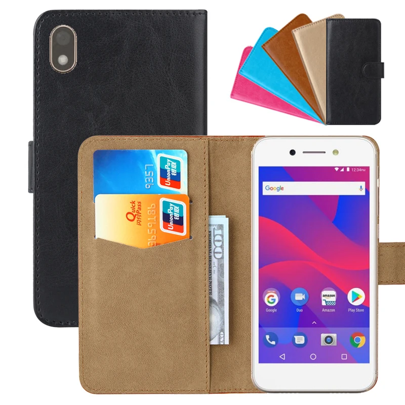 Роскошный чехол-кошелек для DEXP B450 из искусственной кожи в стиле ретро, флип-чехол, ремешок