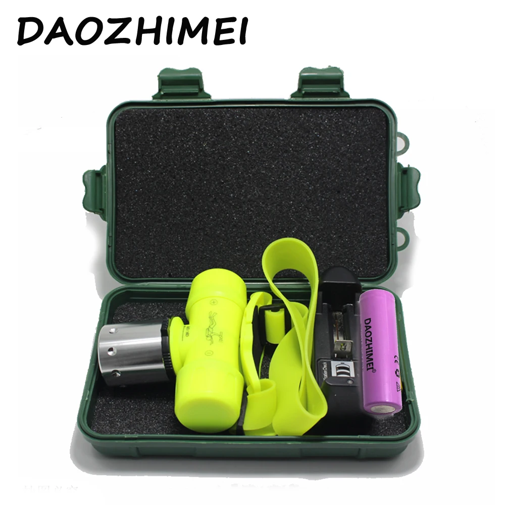 ماء 3800 التجويف xm-l xml t6 كشافات الغوص المصباح الغوص رئيس ضوء الشعلة مصباح + بطارية/شاحن/مربع ماء 3800 التجويف xm-l xml t6 كشافات الغوص المصباح الغوص رئيس ضوء الشعلة مصباح + بطارية/شاحن/مربع