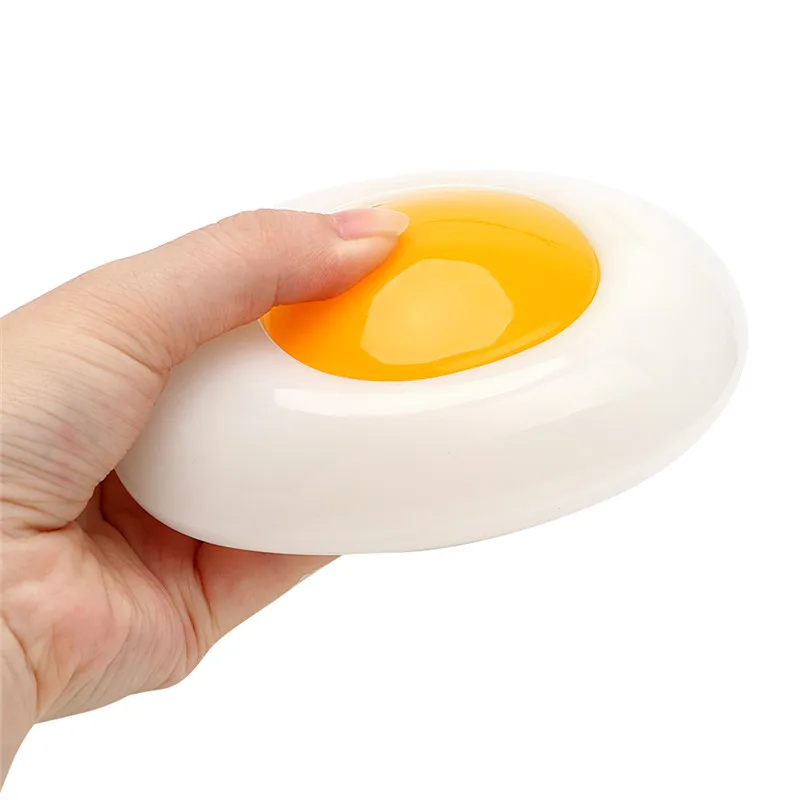 Ночник креативная яичная форма светодио дный Светодиодная Ванная комната пашот яйцо жареное яйцо Сенсорная лампа домашний декор спальня