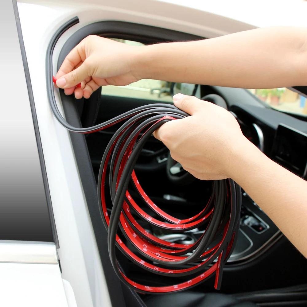 

5M Rubber Car Door Seal Strip Sound Insulation For Kia Rio K2 Ceed Sorento Sportage Hyundai Solaris I30 IX35 Creta accessories