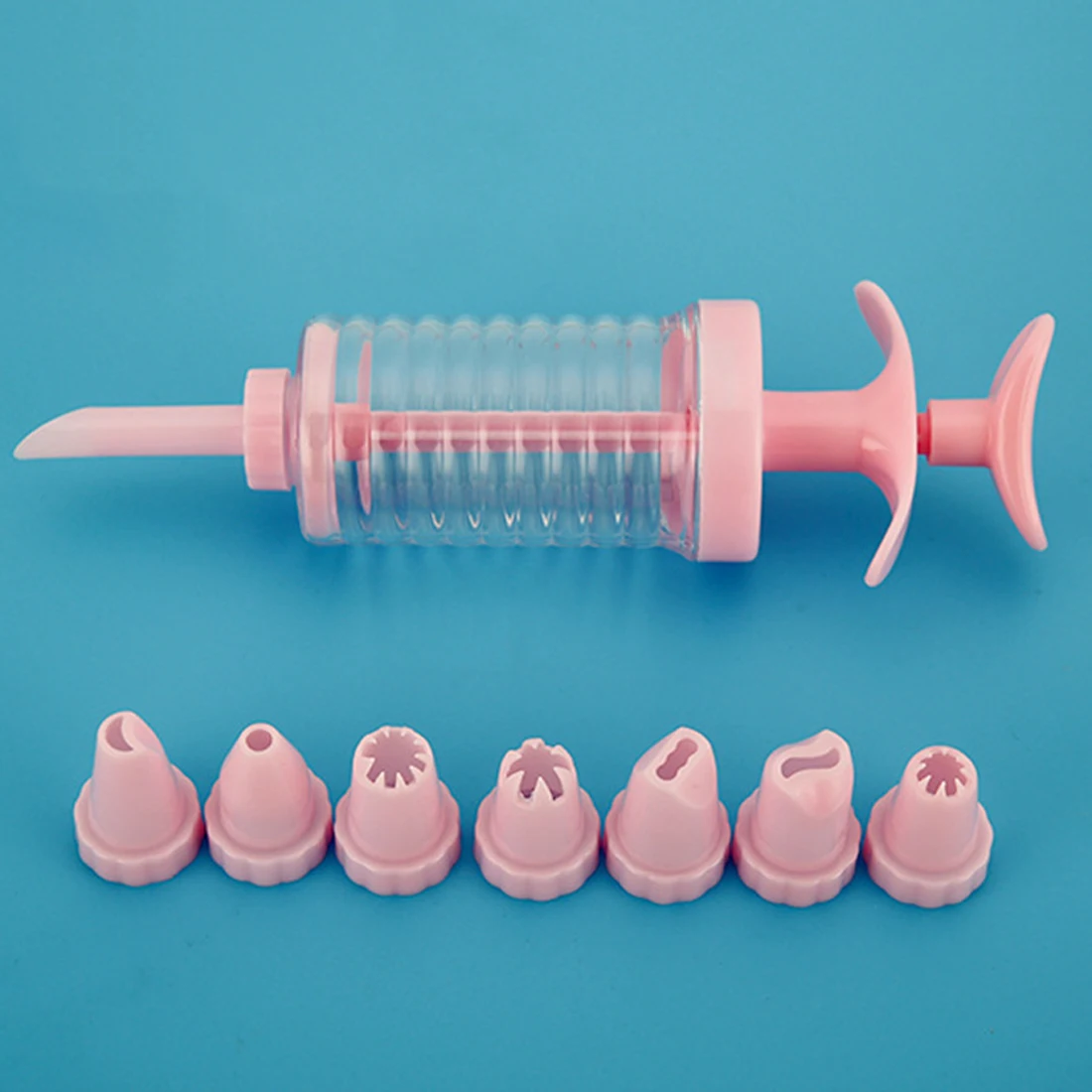 YaoChen 1 Set Cake Decoration Set Plastic 8 Cake Nozzles