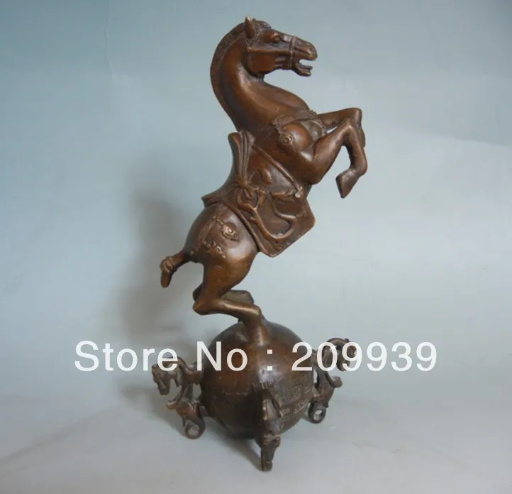 

Fast ship Hd0126 Chinese Musical Instrument Brass bronze Dragon Trumpet