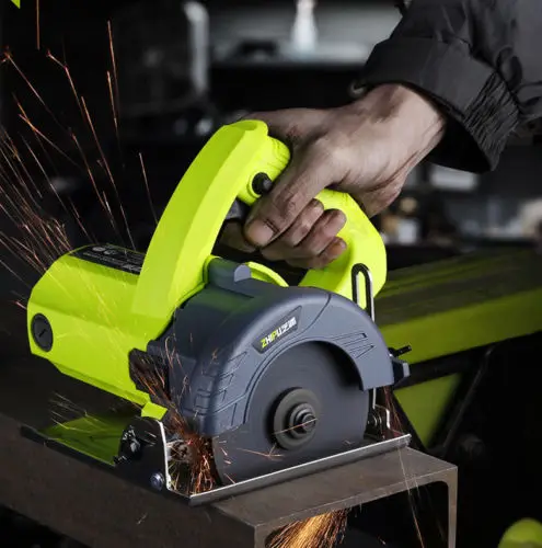 

1500W 110mm Multi-function Electric Saw Wood/Metal/Marble/Tile Cutter Cutting Angle Adjustable Portable Cutting Machine