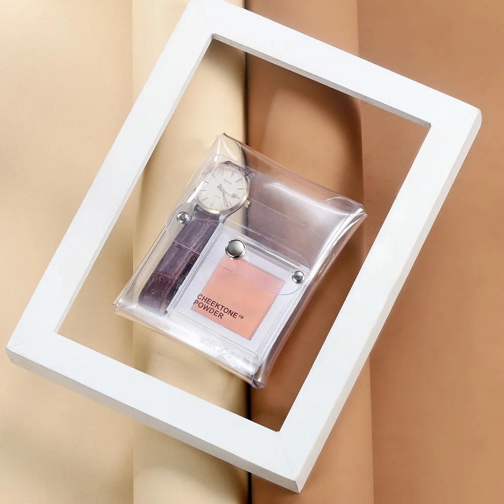 Вечерний Клатч новый милый мобильный телефон японский прозрачный желе для мужчин и женщин кошелек из ПВХ маленькая карта пакет ключ клип