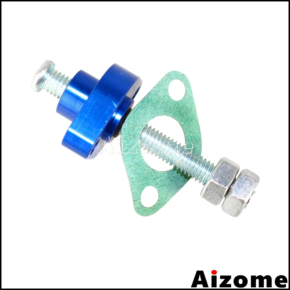 New Black Billet Manual Cam Chain Tensioner Fit Kawasaki KX250F 04-08 04 05 06