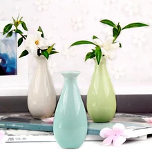 1 шт. керамическая ваза Креативный цветочный горшок орнамент офисный стол мини ваза свадебное украшение 10,5x4,7x4,7 см Прямая поставка