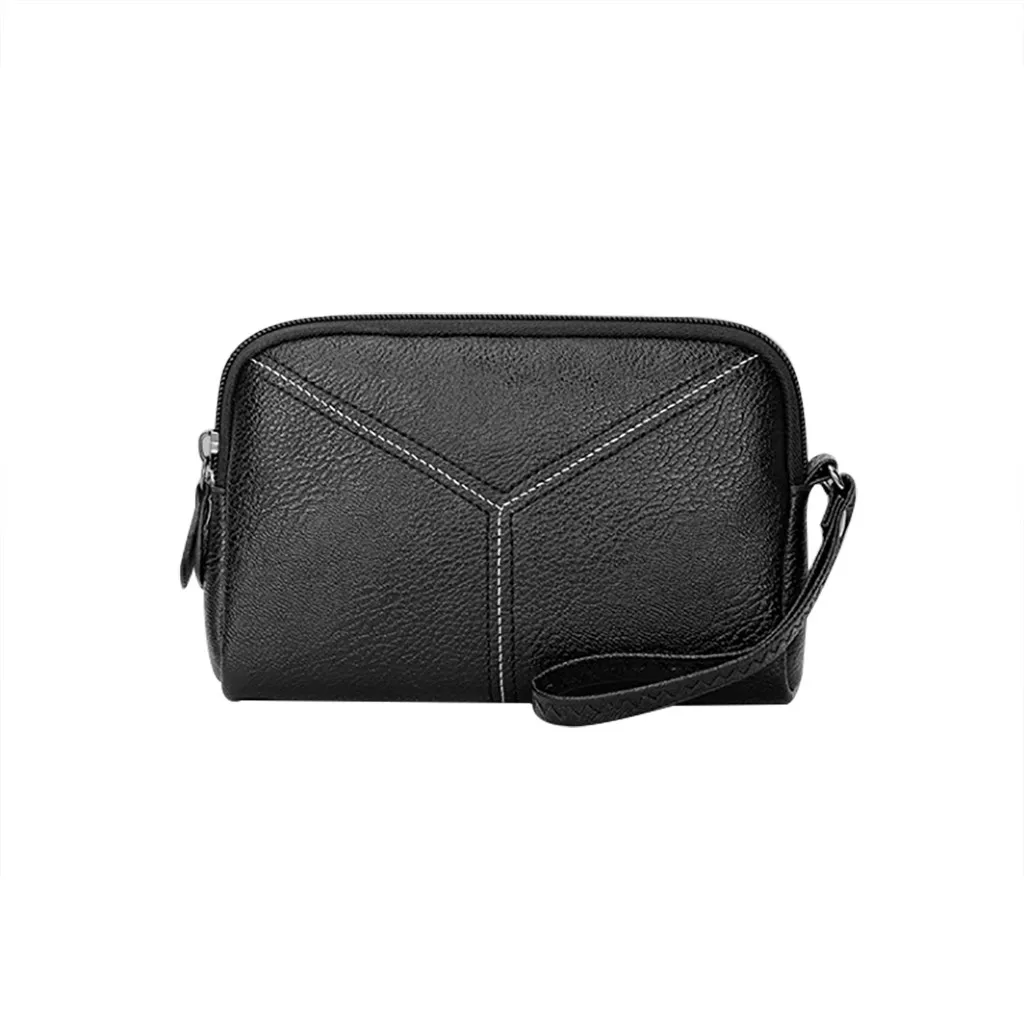 

MOLAVE Wallets & Holders zipper wallets Women Fashion Mobile Phone Bag Multi-function Coin Purse Mobile Bag lady purse long 9401