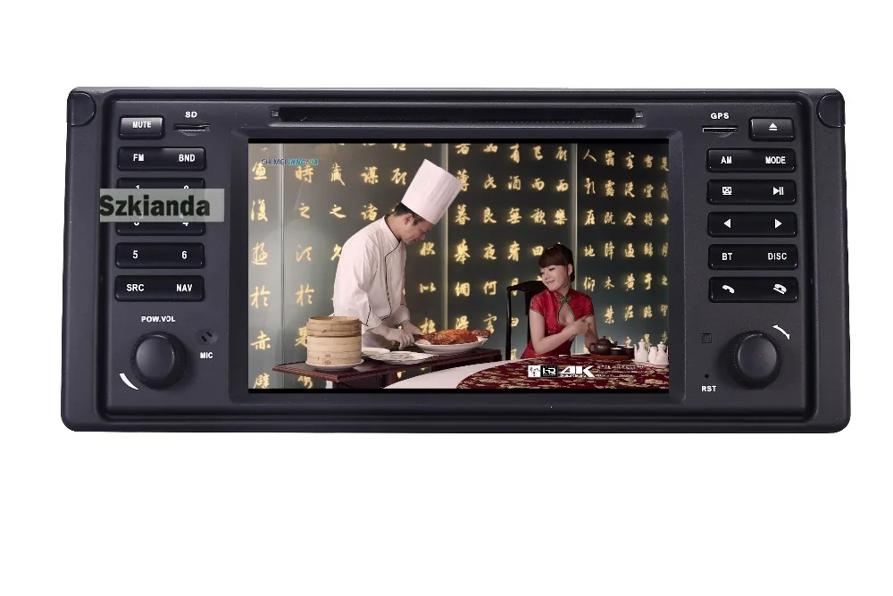 7 inch 1024x600 HD Touch Screen 2 din Android 5.1 Car DVD Radio Stereo for BMW E39 E53 X5 Wifi 3G Bluetooth Radio RDS USB IPOD