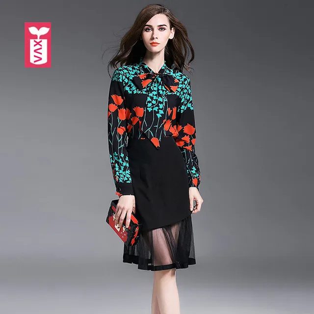 top quality brand long sleeve lily two piece femme flower bowknottop quality brand long sleeve lily two piece femme flower bowknot twinset women set\u0027s holiday mermaid skirt and tees 2018