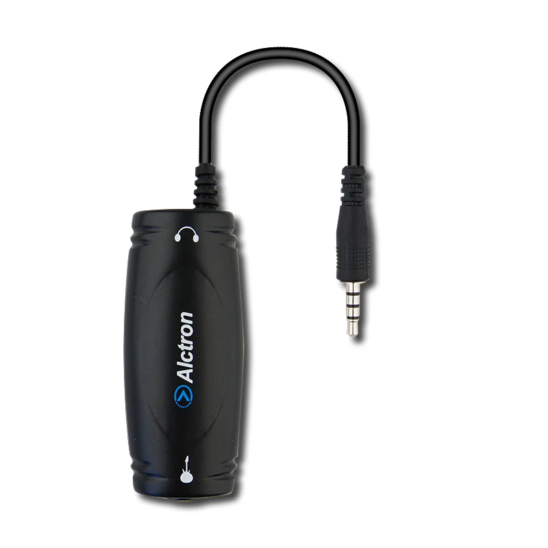 Alctron iLink 1 гитарный аудио интерфейс конвертер эффект смартфона|alctron audio|effect guitar |