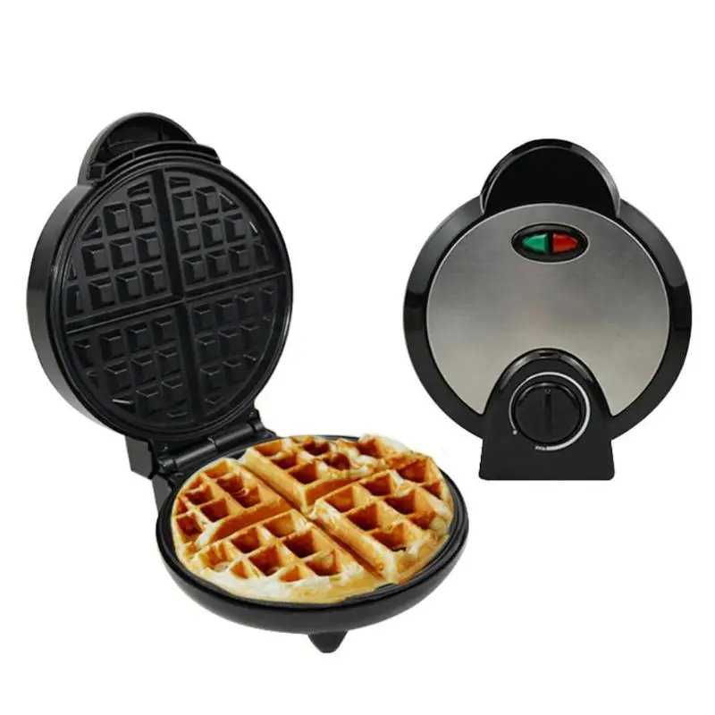 

Electric Grill Waffle Sandwich Makers Stainless Steel Multifunctional BBQ Steak Hamburger Frying Pan Breakfast Baking Machine