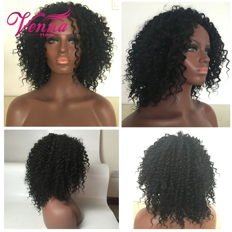 Short Wig Hairstyles Good Quality Heat Resistant None Lace font b Synthetic b font Wigs For