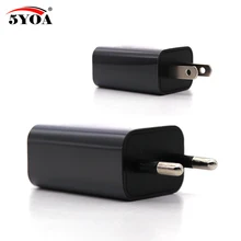 USB ЕС США Сетевое зарядное устройство для телефона штекер 5V1A AC 110 V-240 V Micro USB адаптер питания Многофункциональный для iPhone samsung Xiaomi LG huawei