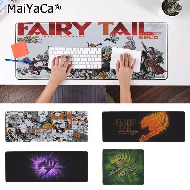 

MaiYaCa Your Own Mats FAIRY TAIL Unique Desktop Pad Game Mousepad Free Shipping Large Mouse Pad Keyboards Mat